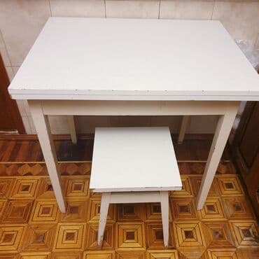 Ev üçün dekor: Masa və oturacaq dəstləri — 1