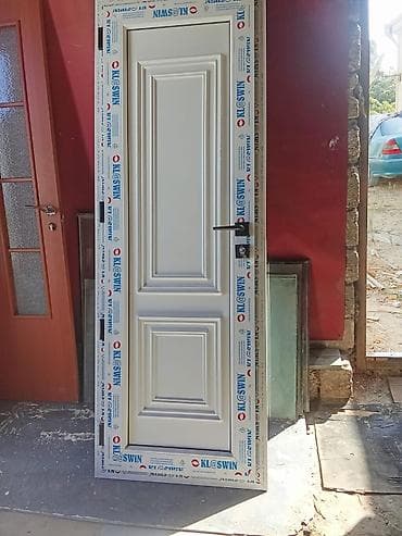 qapi demir: PVC otaq qapısı – klassik panelli dizayn - Material: PVC (plastik) — 4
