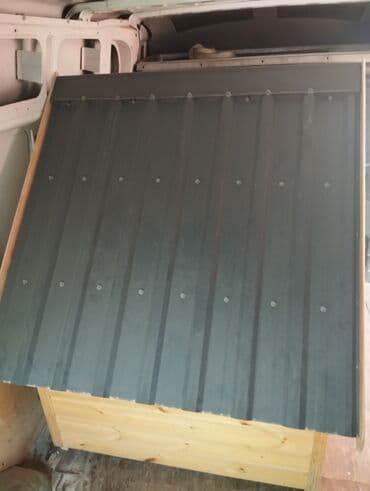 Opel: Taxta it evi - Material: təbii ağacdan yığılma, iç və çöl səthləri — 10