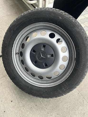 qar tekeri: İşlənmiş Disk təkər 225 / 55 / R 17, 5 Boltlu — 1