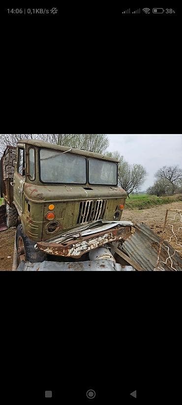 GAZ-66 yük maşını – ehtiyat hissələri üçün Salam Senedi var karopka