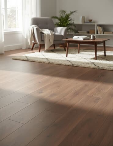 ламинат для пола: Taxta döşəmə örtüyü, evin hər hansı bir otağına təbii və isti görünüş — 1