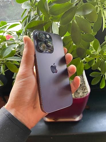 14 pro ikinci el: IPhone 14 Pro, 256 GB, Black Titanium, Simsiz şarj, Face ID — 4
