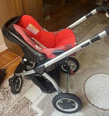 uşağ arabalari: Maxi-Cosi uşaq arabası seti - 3-də-1 sistem: beşik tipli lyulka — 10