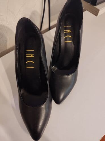 ağ kablok: Tuflilər, Ölçü: 38, rəng - Qara, İşlənmiş — 3