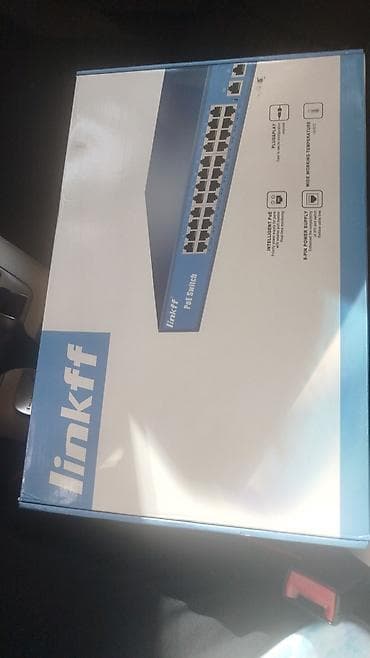 tp link az: Linkff PoE Switch – Model: FF-Q2421B - Portlar: 24x 10/100/1000 Mbps — 2