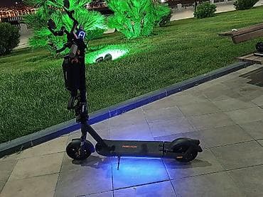 elektron velo: İşlənmiş Elektrik samokat 10", 751 - 1000 Vt, 36 - 45 km/s, Ünvandan götürmə — 4
