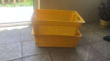 həsir səbət: Plastik yeşik(tara,sebet,yesik,qutu) istehsalı. ölçülər 60/40/10sm — 30