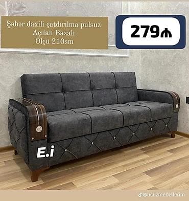 saloglu mebel: Di̇van-kravat, Yeni, Açılan, Bazalı, Parça, Şəhərdaxili pulsuz çatdırılma — 1