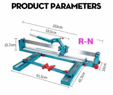 kartof kesen: Yeni Əl ilə çalışan Kafel kəsən stanok, 1200 mm, Zəmanətli — 1