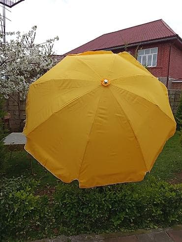 semeni formalari: Bağ/çimərlik çətiri – sarı rəng - Geniş səthli, dairəvi formalı günəş — 1