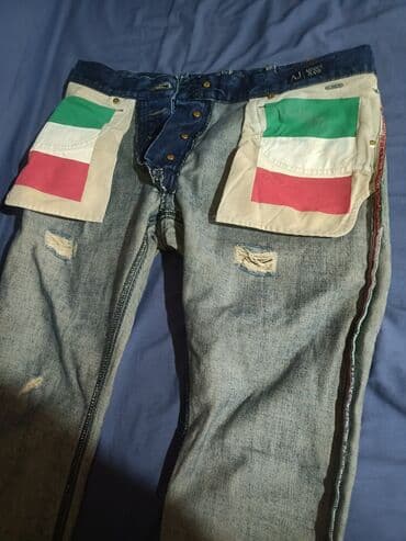 qaqa şalvarı: Salam original Armani jeans 100% original — 3