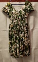 Usag paltarı – tropik naxışlı - Model: Yüngül, yaylıq/bohem tərzli