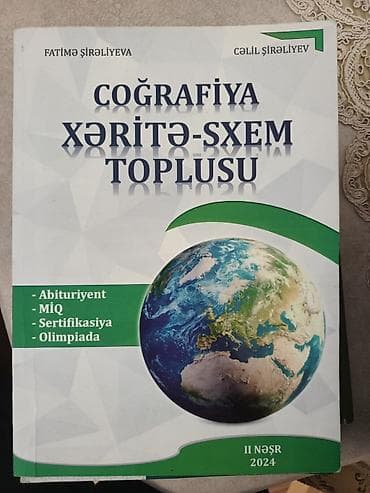 Учебная литература: Qeyd olunan kitablar, hamısı yenidir. Az istifadə olunub, qiymət üçün — 3