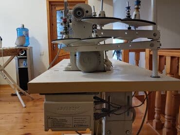 gizli tikiş avadanlığı: Tikiş maşını Jack, İşlənmiş,Elektromexaniki, 5 saplı, Pulsuz çatdırılma — 5