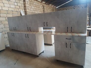 дачный набор стол и стулья: Sifarişlə mətbəx dəsti, Teksturalı laminat, Kredit yoxdur — 2