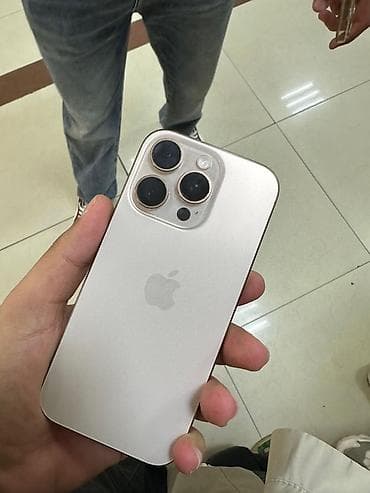 ıphone 16 pro ikinci el: IPhone 16 Pro, 128 GB, Matte Gold, Face ID — 2