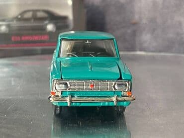 1 dollar neçe manatdir: Коллекционная модель Moskvich - 412 green 1969 Made In USSR Scale — 4