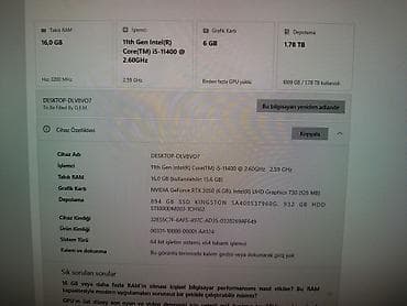 intel atom: Güclü oyun və iş stansiyası – tam masaüstü set Komponentlər: - — 3