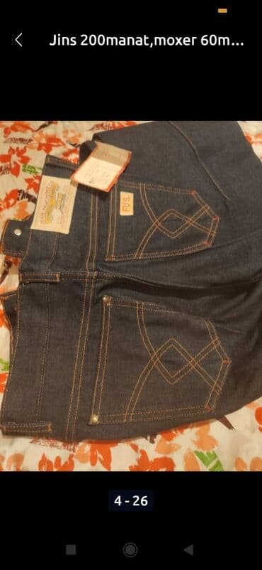 Toy paltarları və aksesuarları: Amerikanski jins walvar tezedi 200 manat — 7