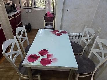 Masa desti qiy 130 man. unvan Sumqayit. Gumus(2818)Şüşəüstlü mətbəx