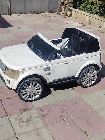 Uşaqlar üçün elektrikli miniatür SUV tipli maşın - Korpus: ağ rəngli — 1