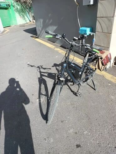 velosipedlər qiz ucun velosipedler: Б/у Электровелосипед 28", скоростей: 8, 350-500 Вт, Самовывоз — 3