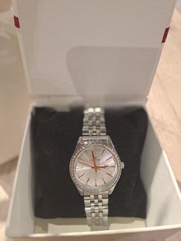 qızıl qolbaqlar və qiymətləri: Qol saatı, rəng - Gümüşü — 2