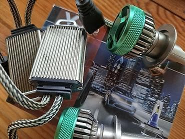 led isiqlar: Avtomobil üçün LED fara lampaları dəsti - Tip: LED faralar, H4 — 3