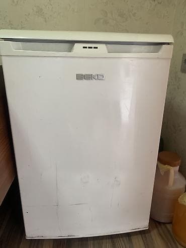 nomre satisi azercell: Mini Beko Soyuducu Satılır, rəng - Ağ — 1