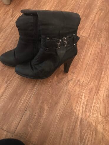 çəkməcə: Ölçü: 37, rəng - Qara, İşlənmiş — 2