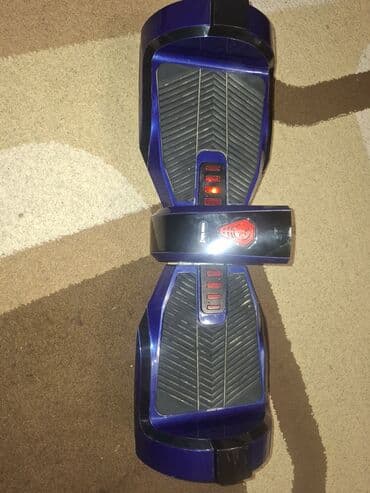 Электросамокаты: Self-balancing skuter (hoverboard), mavi rəng. Xüsusiyyətlər: - İki — 7