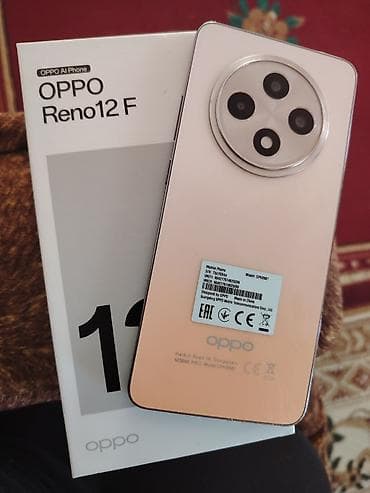 iphone 13 sadə: Oppo Reno 12 F, 256 GB, rəng - Narıncı, Zəmanət, Sensor, Barmaq izi — 1