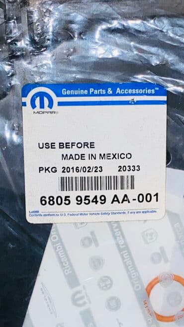 фильтр: Orijinal Mopar Jeep Wrangler karobka filtri. kod ile yoxlaya — 2