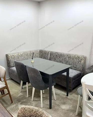 Künc Divan və Masa Dəsti Eviniz üçün geniş mebel seçimi: divanlar