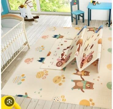 коврик для детей: 🌸 Kiçiklərin oyun dünyası üçün ən rahat seçim! 🌸 👶 Yumşaq, təhlükəsiz — 1