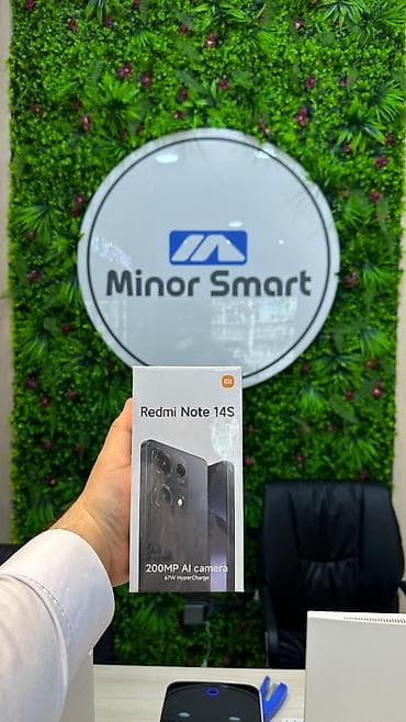 redmi not 10 lite: Redmi Note 14S, 256 GB, rəng - Qara — 1