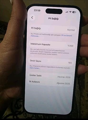 ayfon 7s: IPhone 16, Qara, Face ID — 1