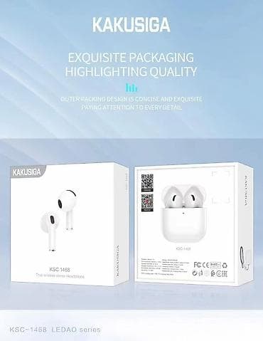 qulaqciqlar ucuz: Kateqoriya: Qulaqlıqlar Brend: Kaku Model: Kakusiga KSC-1468 White — 1