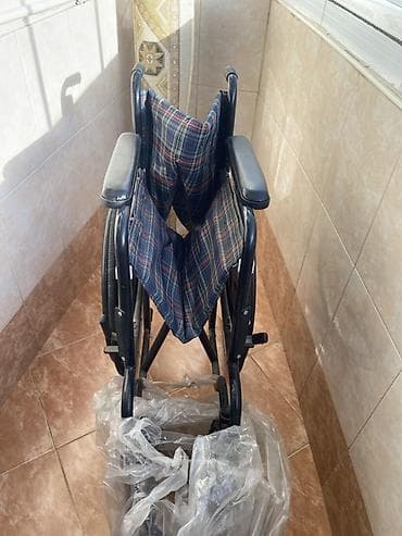 araba: Mexaniki əlil arabası - Yüngül və davamlı metal çərçivə - Böyük arxa — 2