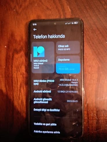 prastoy telfonlar: Poco X3 NFC, 128 GB, Sensor — 1