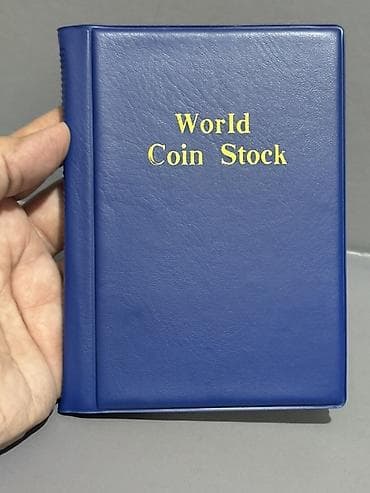 Mavi “World Coin Stock” sikkə albomu - Kolleksiyaçılar üçün xüsusi — 1