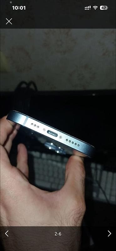 paltar yuyan maşın ikinci əl: IPhone 14, 128 GB, Mavi — 2