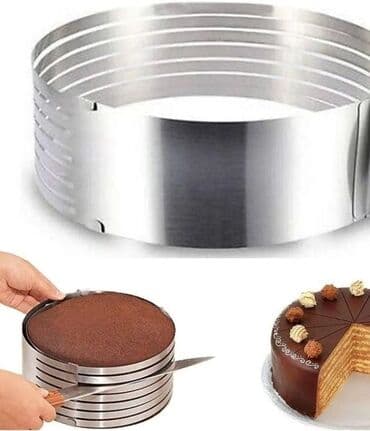 Qab-qacaq və mətbəx ləvazimatları: Biskvitleri standart şekilde doğramaq üçün qelib — 2