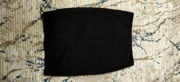 юбки карандаш с завышенной талией: Qara qələm yubka - Dizayn: Klassik qələm kəsimi, dizə yaxın uzunluq - — 1