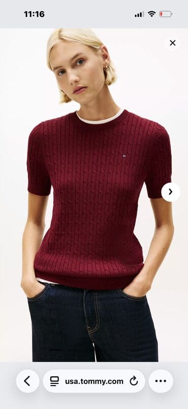 push up busqalterləri: Tommy Hilfiger tshirt 55 azn L razmer yeni alinib geyinilmeyib — 2