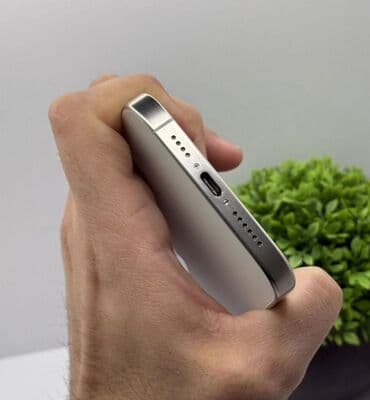 Информатика: IPhone 15 Pro Max, 256 ГБ, Серебристый, Face ID — 5