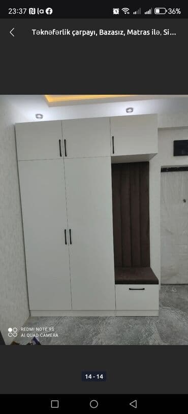 kalidor: Açılan, 4 qapılı Düz dolab, Dəhliz dolabı, Türkiyə — 1