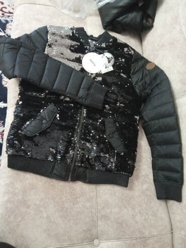 Qara parıltılı bomber üslublu gödəkçə M razmer - Rəng: qara, ön lalafo.az -da Qara parıltılı bomber üslublu gödəkçə M razmer - Rəng: qara, ön