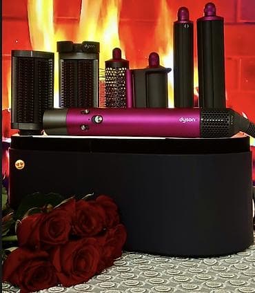 Dyson Airwrap multi-staylinq cihazı – fuksia/pink rəng. Komplekt: -